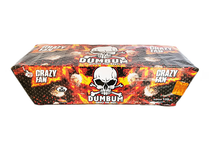 Dumbum Crazy Fan 135 rán / 20mm – šikmý