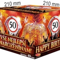Všetko najlepšie k narodeninám 49 rán / 25mm
